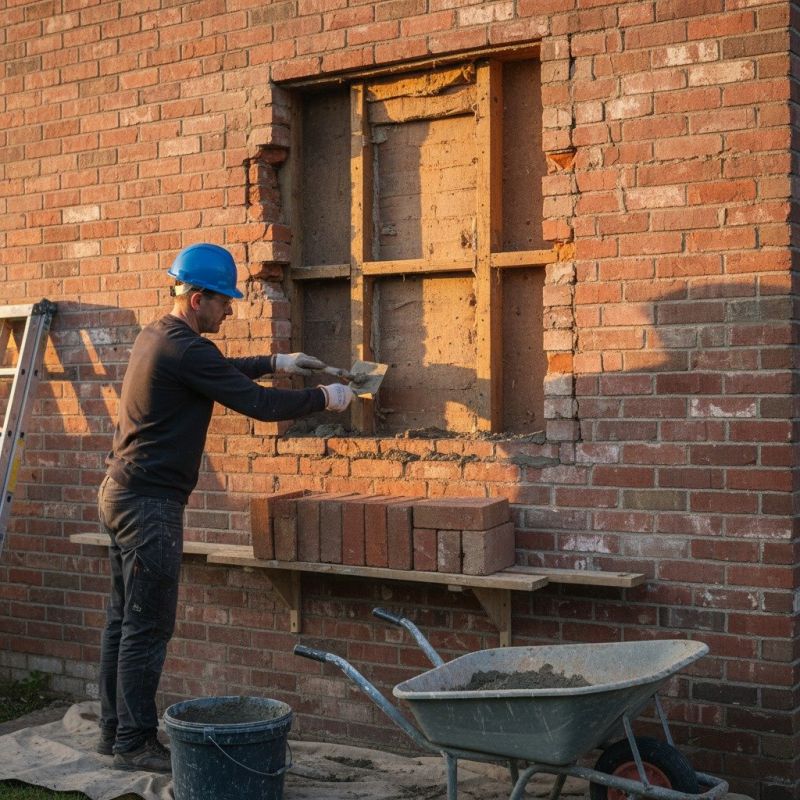 Brick Column Repair